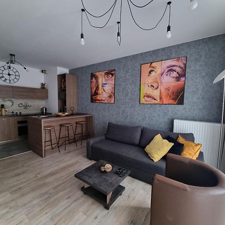 Q Apart Grand - 3 Pokojowe Klimatyzowane Apartamenty Przy Manufakturze Z Garazem Gratis, Fv Łódź Eksteriør bilde